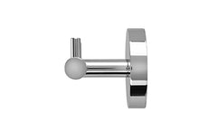 Load image into Gallery viewer, Croydex Flexi-Fix Britannia Durable Brass and Stainless Steel Construction Flat Double Robe Hook
