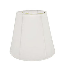 Load image into Gallery viewer, Aspen Creative 35002 Transitional Hexagon Bell Shape Spider Construction Lamp Shade in Off White, 16&quot; wide (10&quot; x 16&quot; x 14&quot;)
