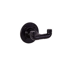 Load image into Gallery viewer, Design House 580688 Kimball Double Robe Hook, Satin Black
