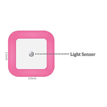 Load image into Gallery viewer, [ Pack of 4 ] Red Night Light, Plug in LED Wall Lamp with Dusk to Dawn Sensor, Auto ON/Off - Perfect for Bedroom, Children and Kid&#39;s Room
