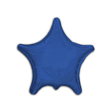 Load image into Gallery viewer, PMU Navy Blue Star Balloon (22 Inch Mylar) Pkg/1
