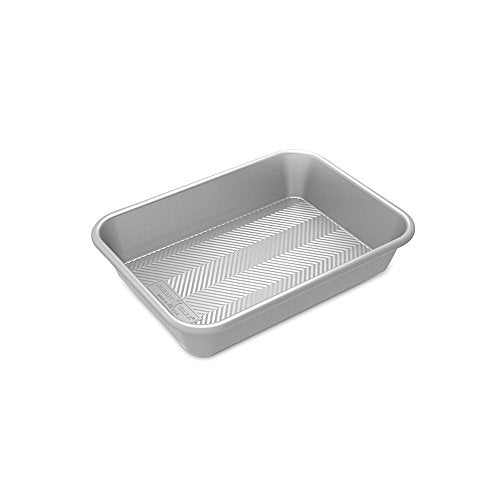 Nordic Ware Natural Prism Bakeware Pan, 9x13, Silver