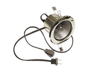 Incandescent Light, Clip Mount w/Flange, no Switch, Similar To # Slfcfh3 Bn ,Brushed Nickel