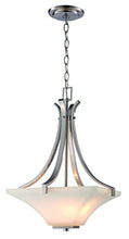Load image into Gallery viewer, Trans Globe Imports 70644 BN Transitional Two Light Pendant from Cameo Collection in Pewter, Nickel, Silver Finish, 14.25 inches
