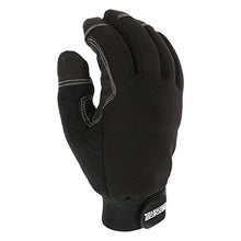 Load image into Gallery viewer, West Chester Men&#39;s High Dexterity with Synthetic Leather Palm and Thinsulate Lining Winter Work Gloves, Cold Protection, Touch Screen, Abrasion Resistant, Black, Large, (96580/L)
