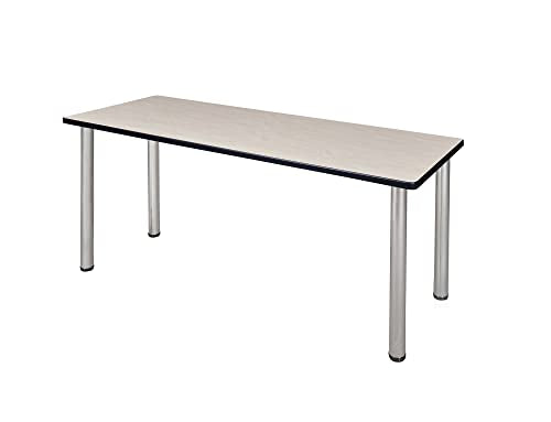 Regency Kee 66 by 24-Inch Training Table, Maple/Chrome
