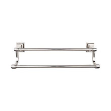 Load image into Gallery viewer, Stratton Bath Double 20&quot; Wall Mounted Towel Bar Finish: Polished Nickel
