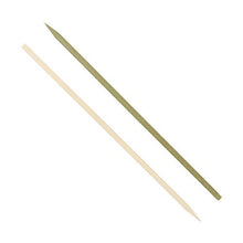 Load image into Gallery viewer, Royal Bamboo 10 Inch Flat Skewers for Grilling, Satay, and Skewered Vegetables, Case of 3000
