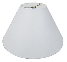 Load image into Gallery viewer, Royal Designs HB-607-20WH Coolie Empire Hardback Lamp Shade, 7 x 20 x 12, White
