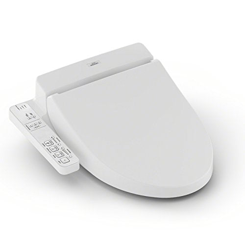 TOTO SW2014#01 A100 WASHLET Electronic Bidet Toilet Seat with SoftClose Lid, Elongated, Cotton White