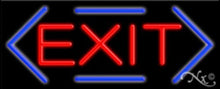 Load image into Gallery viewer, Exit Handcrafted Energy Efficient Glasstube Neon Signs
