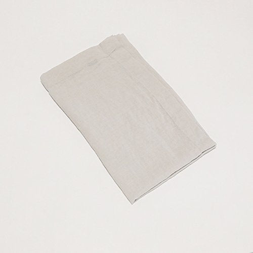 Stone Washed Silver Linen Runner