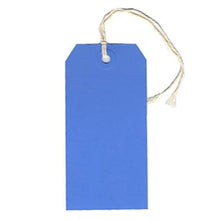 Load image into Gallery viewer, JAM PAPER Gift Tags with String - Medium - 4 3/4 x 2 3/8 - Assorted Primary Colors - 60/Pack

