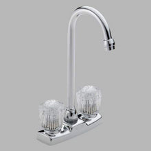 Load image into Gallery viewer, Delta 2170LF Classic Two Handle Knob Bar/Prep Faucet, Chrome
