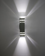Load image into Gallery viewer, LUMINTURS 14W E27 LED-bulb-replaceable Wall Sconces External Up/Down Light Pure White
