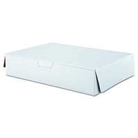 Southern Champion 1029 White Half Sheet Tuck-Top Bakery / Cake Box, 19