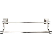 Load image into Gallery viewer, Stratton Bath Double 20&quot; Wall Mounted Towel Bar Finish: Polished Nickel
