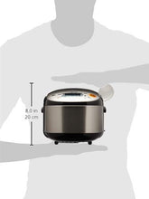 Load image into Gallery viewer, Zojirushi NS-LGC05XB Micom Rice Cooker &amp; Warmer, 3-Cups (uncooked), Stainless Black
