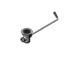 Load image into Gallery viewer, T&amp;S Brass B-3952-XL Waste Drain Valve, Long Twist Handle, 3-1/2&quot; x 2&quot;
