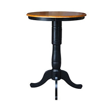 Load image into Gallery viewer, International Concepts Table, Bar Height, Black/Cherry
