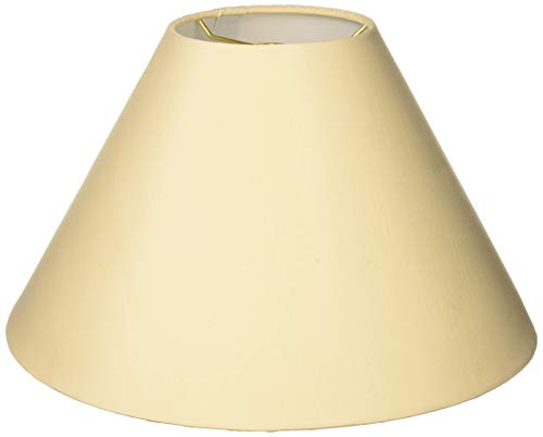 Royal Designs, Inc. HB-607-16BG Coolie Empire Hardback Lamp Shade, 6 x 16 x 10, Beige