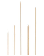 Load image into Gallery viewer, KingSeal Natural Bamboo Wood Meat Skewers, Kebab Sticks - 4.5 Inches, 3.5mm Diameter, 10 Boxes of 1000 per Box (10,000pcs Total)
