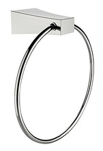 Load image into Gallery viewer, American Imaginations AI-13335 Towel Ring with Toilet Paper Holder Accessory Set, Chrome Plated
