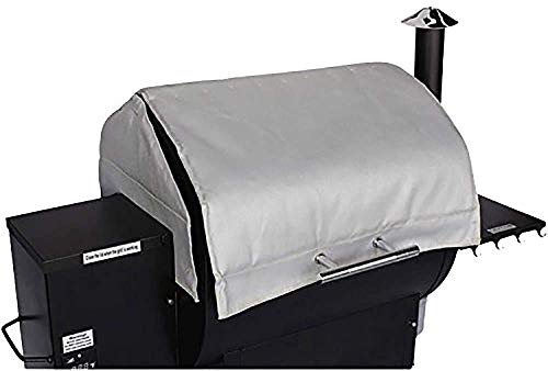 Green Mountain Grills 6004 Jim Bowie Insulated BBQ Grill Heavy-Duty Weather-Resistant Protective Thermal Blanket, Grey