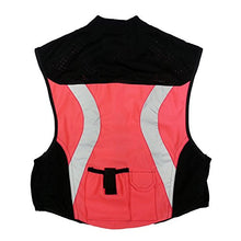 Load image into Gallery viewer, 3C Products SRBV-3600, Outdoor Night-Vision Safety Reflective Body Vest, Mesh, Zipper, Pocket, Neon Pink,XL
