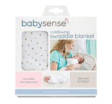 Load image into Gallery viewer, Baby Sense Cuddlewrap Swaddle Blanket/Award-Winning Baby Wrap | Stretchy &amp; Safe Cotton Plus Lightweight Fabrics for Sleep, Body Temperature, Feeding, Calming (Stone)
