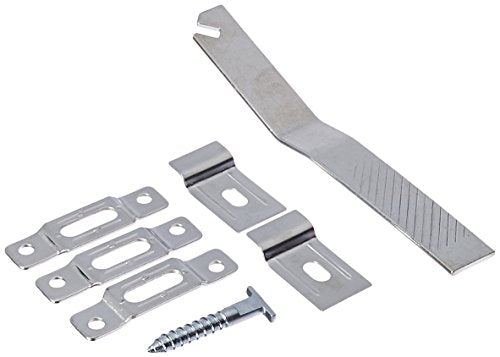 Security Hangers Sec_1 Picture Frame Hardware Complete Set for Wood or Metal Frames, Complete Set with Wrench