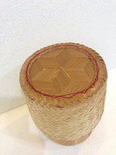 Load image into Gallery viewer, Thai Handmade Sticky Rice Serving Basket Medium Size 6.6x3.5x5&quot;
