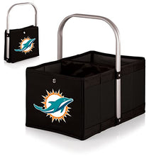 Load image into Gallery viewer, PICNIC TIME Black Miami Dolphins Urban Basket

