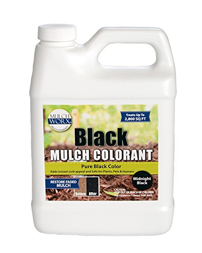 MulchWorx Black Mulch Color Concentrate - 2,800 Sq. Ft. - Pure