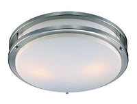 Trans Globe Imports PL-10262 BN Transitional Three Light Flushmount from Barnes Collection in Pewter, Nickel, Silver Finish, 17.00 inches