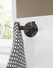 Load image into Gallery viewer, Design House 580688 Kimball Double Robe Hook, Satin Black
