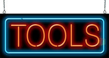 Load image into Gallery viewer, Tools Neon Sign
