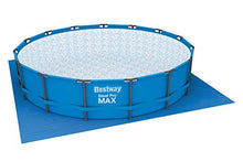 Load image into Gallery viewer, Bestway 58003-19 Ground Cloth Swimming Pool Floor Protector, 488 x 488 x 1 cm, Blue
