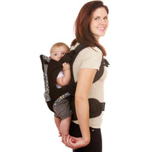 Load image into Gallery viewer, Luvable Friends Geometric Design 3-in-1 Soft Baby Carrier, Grey
