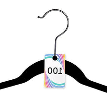 Load image into Gallery viewer, Live Sale Plastic Tags, 001-999 Number Series, Reusable Normal and Reverse Mirror Image Hanger Cards, Select a Set of 100 Numbers, (001-100)
