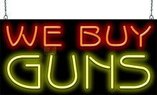 Load image into Gallery viewer, We Buy Guns Neon Sign
