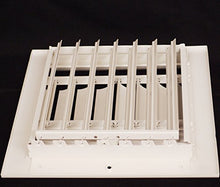 Load image into Gallery viewer, 14&quot; x 6&quot; - 1-Way Air Vent - Adjustable Aluminum Curved Blades - Maximum Air Flow - HVAC Grille
