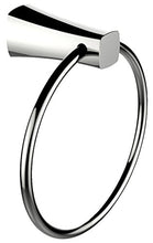 Load image into Gallery viewer, American Imaginations AI-13334 Towel Ring with Toilet Paper Holder Accessory Set, Chrome Plated
