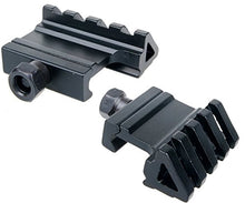 Load image into Gallery viewer, BESTSUN New 1pair 45 Degree Picatinny Rail Offset 20mm Rail Mounts for Scopes Flashlight
