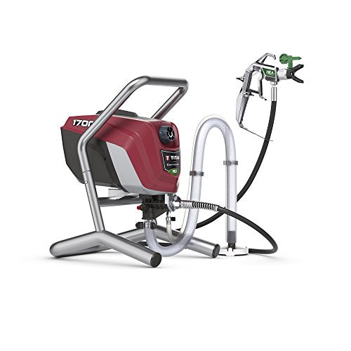 Titan Tool 0580009 Titan High Efficiency Airless Paint Sprayer, HEA technology decreases overspray by up to 55% while delivering softer spray ControlMax 1700, Control Max