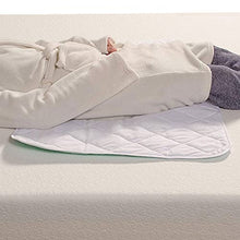 Load image into Gallery viewer, DMI Waterproof Sheet to be Used as a Bed Pad, Bed Liner, Mattress Protector, Pee Pad, Furniture Cover or Seat Protector with Quilted Slide Sheet and 4 Layers of Protection, Without Straps, 28 x 36
