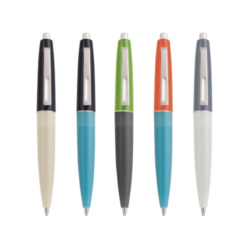 Kikkerland Mini Retro Pens, Set of 5 (4329S)