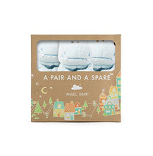 Load image into Gallery viewer, Angel Dear Pair and a Spare 3 Piece Blanket Set, Blue Hippo
