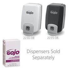 Load image into Gallery viewer, GOJO NXT Deluxe Lotion Soap with Moisturizers, Floral Scent, EcoLogo Certified, 2000 mL Hand Soap Refill for GOJO NXT Push-Style Dispenser (Pack of 4) - 2217-04
