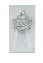 Load image into Gallery viewer, Guardian Angel Crib Medal Whit
